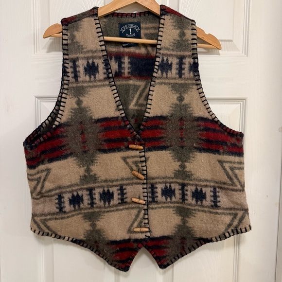 Solutions Other - Like New Vintage Solutions! Wool Blend Vest